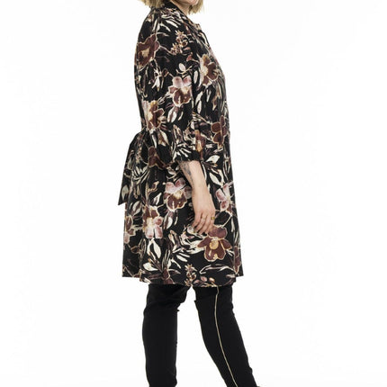 plus size Gozzip Agnete Tunika mønstret i store storrelser