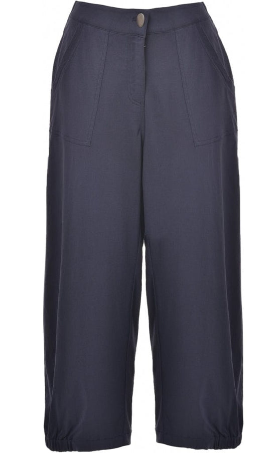 plus size Gozzip Clara baggy pants Marine i store storrelser 9903-navy-42