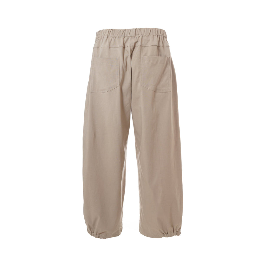 plus size Gozzip Clara baggy pants Sand i store storrelser