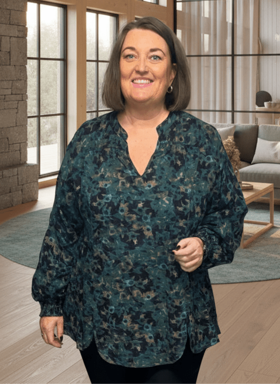 plus size Gozzip Malina Bluse i store storrelser