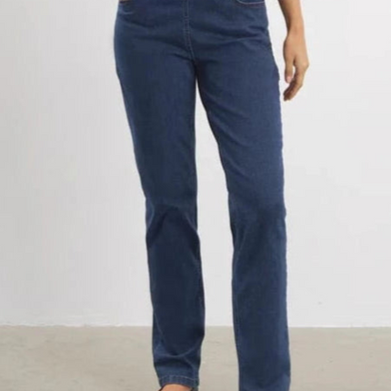plus size Laurie Kelly Regular ML mørk denim i store storrelser