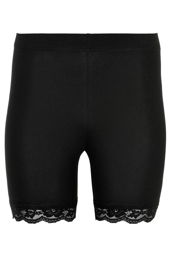 plus size Sandgaard Biker Shorts med blonde Svart i store storrelser