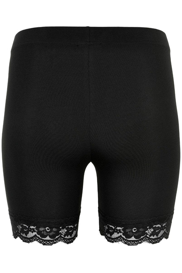 plus size Sandgaard Biker Shorts med blonde Svart i store storrelser