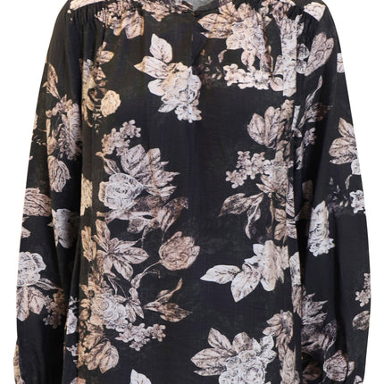 plus size Signature Bluse blomster i store storrelser