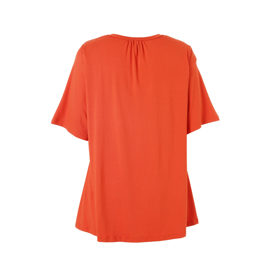 plus size Studio Lykke T-shirt Oransje i store storrelser