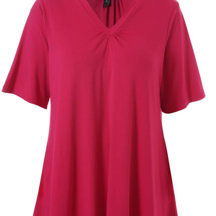 plus size Studio Lykke T-shirt Rosa i store storrelser