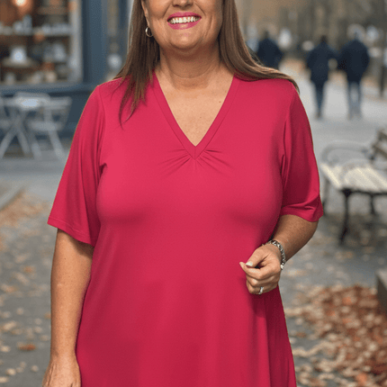 plus size Studio Lykke T-shirt Rosa  INGEN RETURRETT i store storrelser