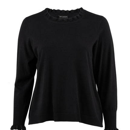 plus size Studio Naila genser Sort i store storrelser