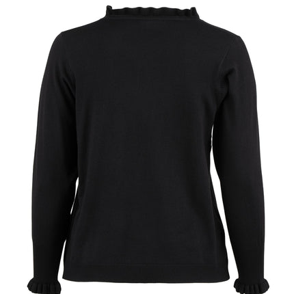 plus size Studio Naila genser Sort i store storrelser