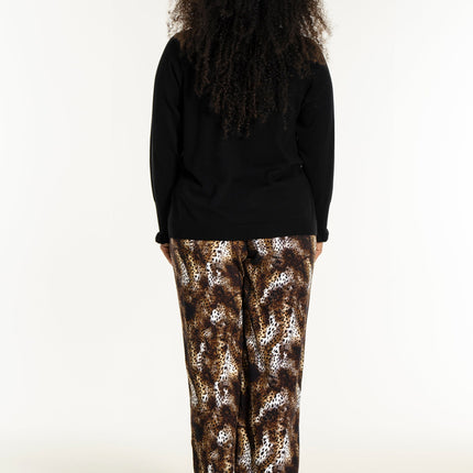 plus size Studio Naila genser Sort i store storrelser